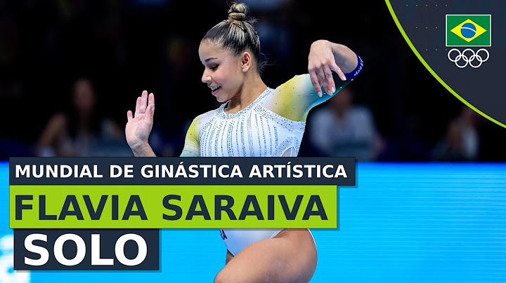 Mundial de Ginástica Artística Antuérpia 2023 - Final por Equipes | Flavia Saraiva no solo