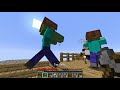 Minecraft Bir Blok İki Adam Bölüm 3 - Ev İçin Alan Yapıyoruz