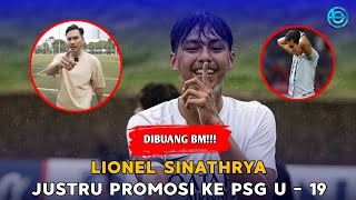 Lionel Sinathrya Promosi Ke PSG U-19, Darius Sinathrya Seperti Sindir Bima Sakti!! Begini Katanya...