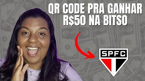 QR CODE PARA GANHAR R$50 NA BITSO - CORRE 🔥