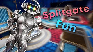 SNIPERS ARE FUN!!! | Splitgate Gameplay