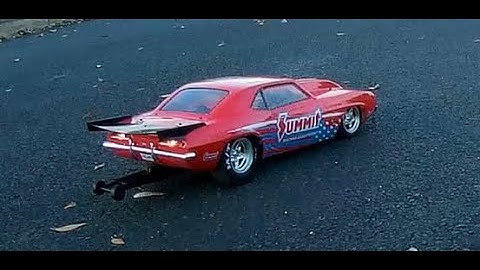 Losi 22S drag rc car First Test Runs