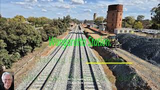 Wangaratta Railway Victoria Australia 11th October 2022 and 23rd April 2024.