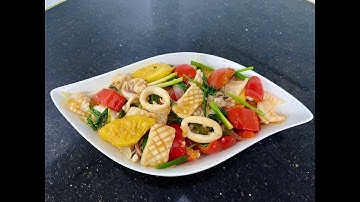 Cách làm món Mực Xào Thập Cẩm giòn ngọt và không bị ra nước| Bếp nhà DHD Foods- cooking 