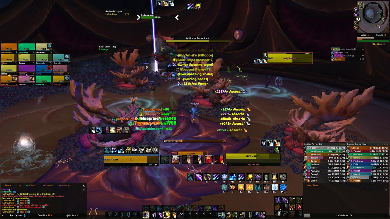 Heroic Ashvane balance druid perspective