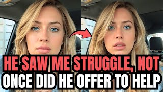 Celebrity Woman ANGRY Men REFUSE To Help Her And Keeps Working On His Car | Logical Dating 102 Profile