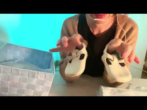 ASMR Roleplay Tienda de Bebés 👶 | Recoges tu Pedido con Ropita, Zapatos y Envoltorio de Regalo 🎁✨