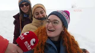 İkizdere Petran Yaylası'nda kayak şenliği yapıldı Resimi