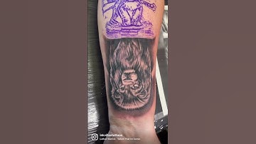 Thumbnail of Tell em that I’m coming 🔛🔝#tattoo #lioncubtattoo