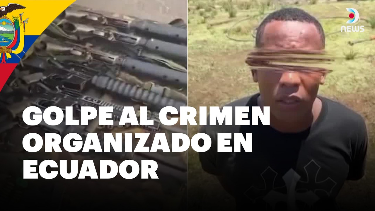 👨‍✈️ Ecuador: Cayó alias Camilo, líder del Frente Oliver Sinisterra | DNews