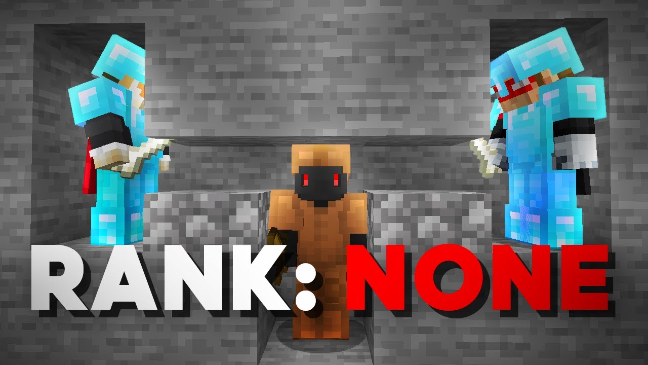Trapping in Minecraft as a Default Rank...