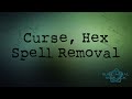 Curse hex spell and black magic removal