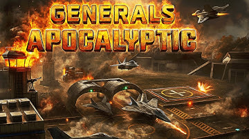 USA Supreme + AURORA NUKE vs 7 USA Super - Command & Conquer Generals Apocalyptic