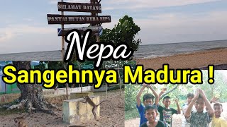 Explore Pantai Hutan Kera Nepa Madura - 1.