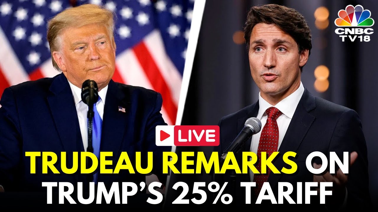 LIVE: Justin Trudeau Speaks on Canada’s Response To Trump Tariffs and ...