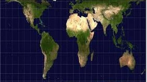 Peters Projection Map !