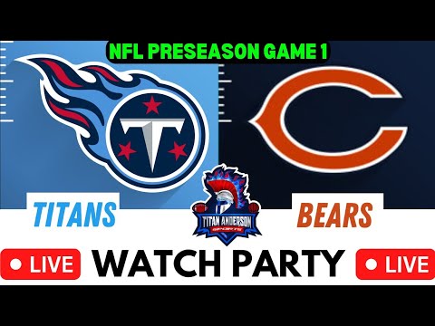 Tennessee Titans vs Chicago Bears LIVESTREAM Play By Play and Reaction 