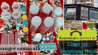 திருச்சி Homecentre Shopping Haul//Kitchen Glassjars