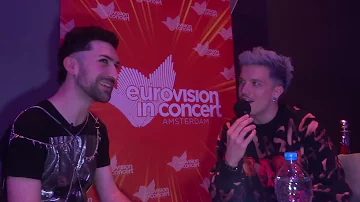 BABY LASAGNA "Rim Tim Tagi Dim" (🇭🇷 Croatia 2024) - Interview in Amsterdam #eurovisioninconcert