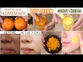 7 days challenge orange peel day  night cream for spotless clear skin      