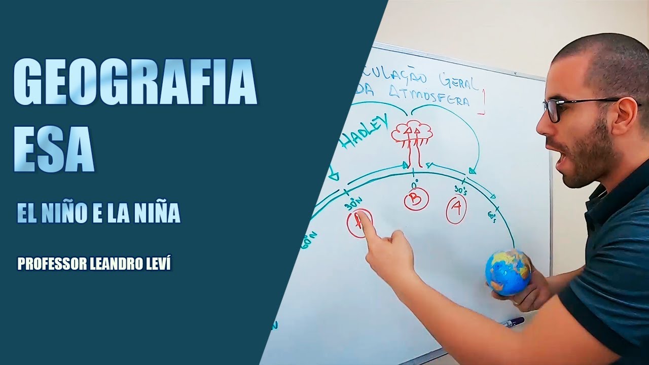 GEOGRAFIA DA ESA - EL NIÑO E LA NIÑA | Professor LEANDRO LEVÍ