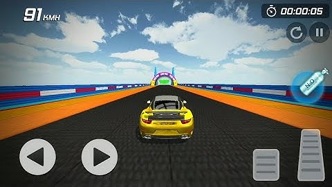 Crazy Car Stunts - Mega Ramp Racing Car Games Android Game Play Part 3