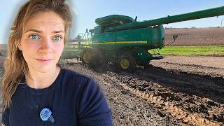 When A 20 Ton Machine Slides Down A Muddy Hill Fall Farmathon 2026 Episode 1