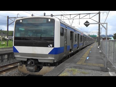 【E531系】JR水戸線 福原駅からワンマン普通発車