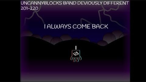 Uncannyblocks Band Deviously Different 201-220