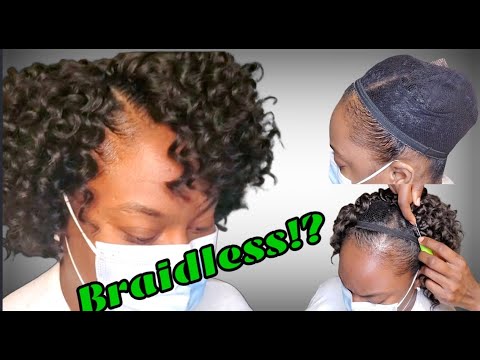🚫 NO LEAVEOUT! BRAIDLESS CROCHET METHOD | Illusion part crochet with KNOTLESS method