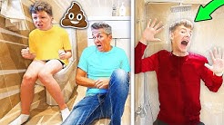 LAST TO LEAVE THE BATHROOM Wins £1000 Challenge w/ Family 4