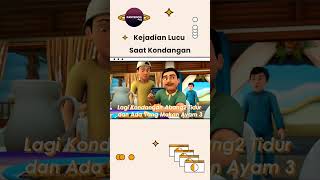 Makan 3 Ayam Di Pernikahan dan Ada Yang Tidur (Momen Lucu Di Upin dan Ipin) #shorts