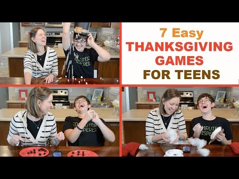 7 Best Thanksgiving Party Games for Teens! | Family Fun Every Day