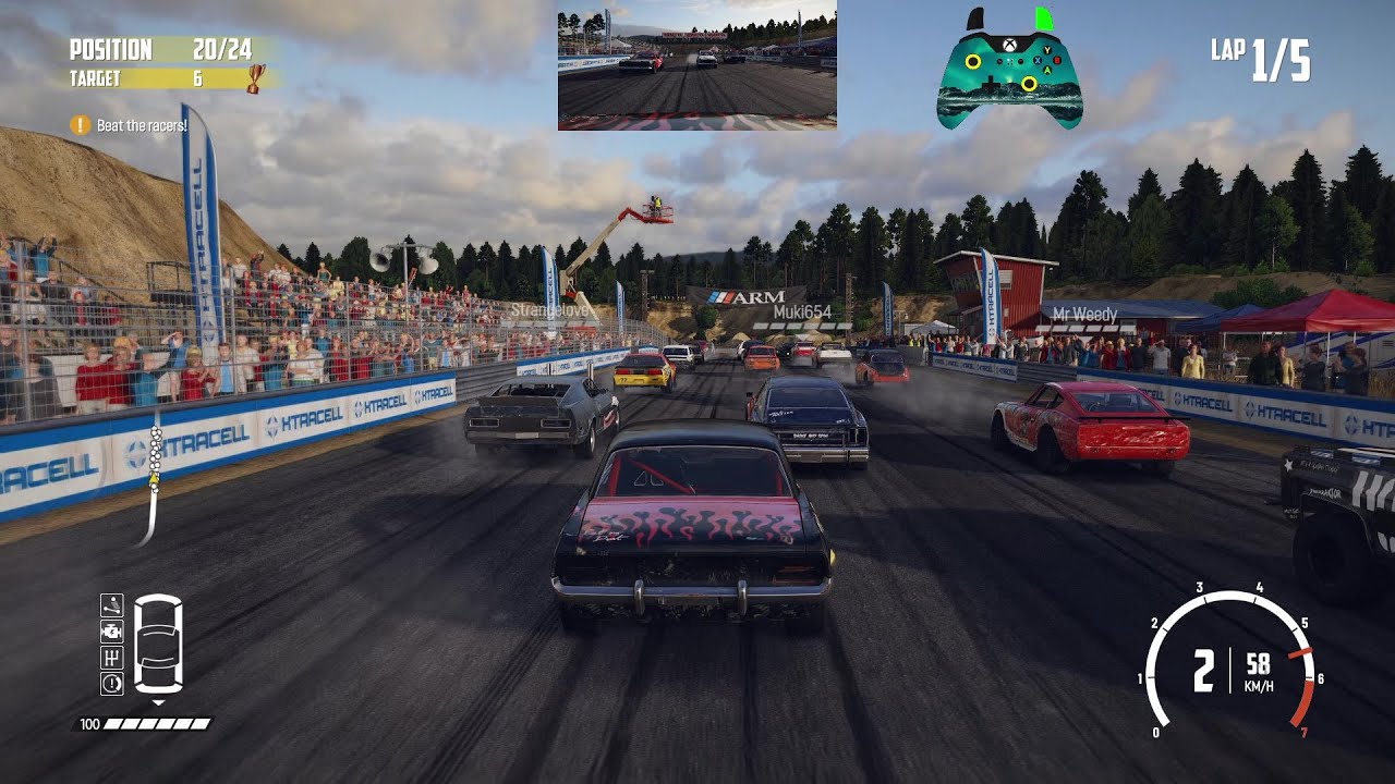 Wreckfest 24.09.28 Tournament Rumble Race - Rocket - YouTube