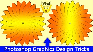 Spiral Logo Design in Photoshop | Spiral Design | Photoshop Tutorial In Nepali photoshoptricks