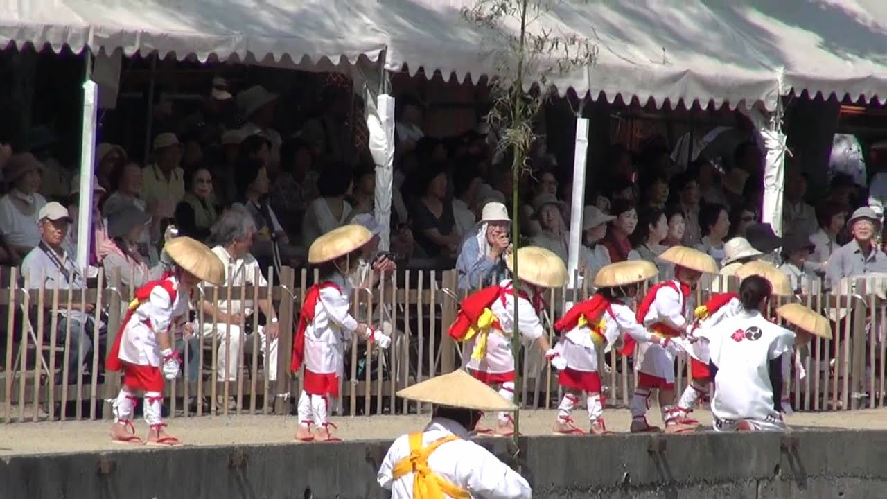 2012年 住吉大社 御田植神事⑨ 田植踊 YouTube 2012年 住吉大社 御田植神事⑨ 田植踊 YouTube