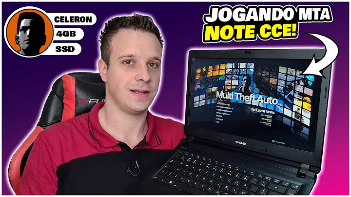 Turbinando seu Notebook CCE! Teste de Desempenho MTA e Roblox!