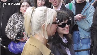 The Last Dinner Party Abigail Morris Georgina Davies Paris Fashion Week 8 March 2025 Show Westwood