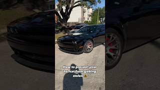 How to Prevent your hellcat from getting stolen ⚠️ #hellcat Wealth
