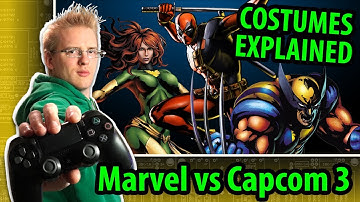 ULTIMATE MARVEL VS CAPCOM 3 - X-MEN Costumes EXPLAINED