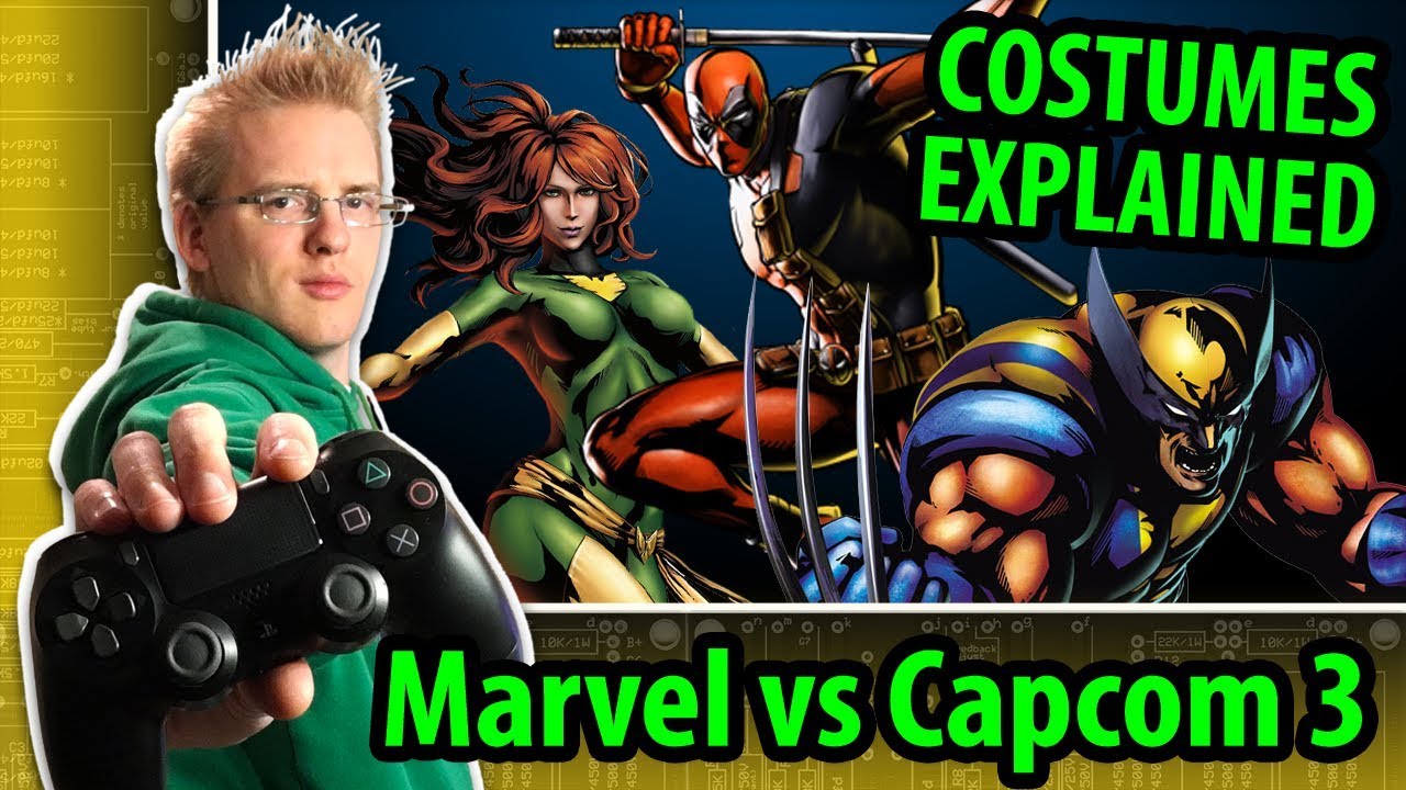ULTIMATE MARVEL VS CAPCOM 3 - X-MEN Costumes EXPLAINED