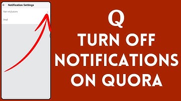 How To Turn Off Notifications On Quora (2024)