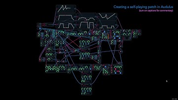 Creating a Self-Playing Patch in Audulus
