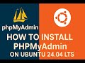How to install phpmyadmin in ubuntu 24.04