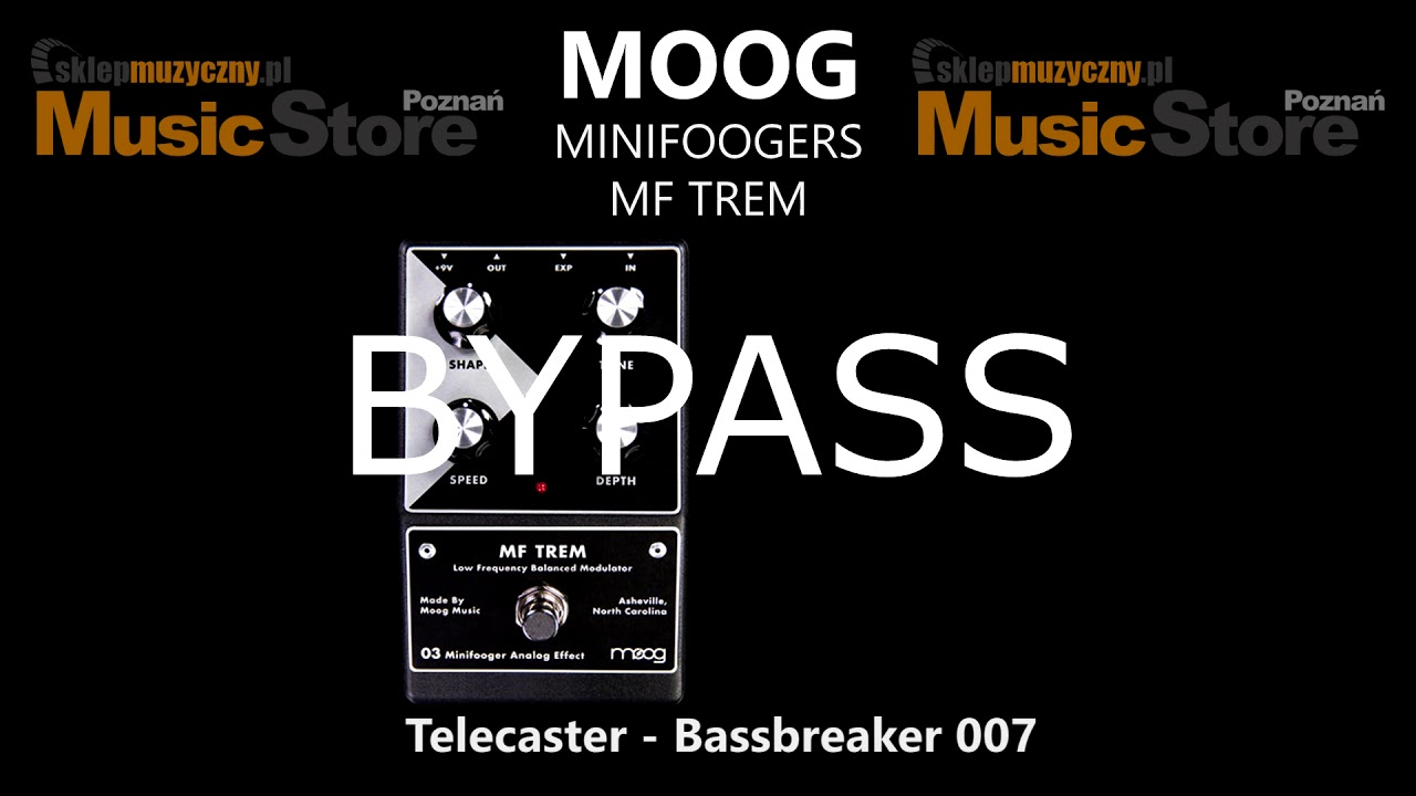 MOOG MINIFOOGERS MF BOOST MF TREM MF DRIVE