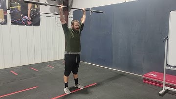 Hang Power Clean - Pause in Catch DIRECTLY Into Push Press/Jerk