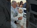 Navy Dad Breaks Formation To Hug Ring Bearer Son: 'Love You, Buddy' 😭⚓" #youtube #shorts