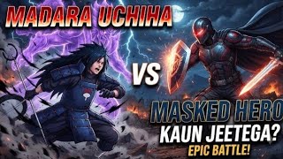 Download lagu Madara Uchiha vs Mask Hero ⚔️ | Battle on Another Planet #madara#uchiha  #uchiha #anime