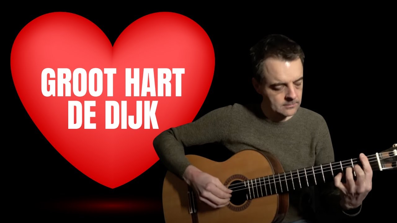 Hoe Speel Je GROOT HART van DE DIJK (Guitar Tutorial) | DE DIJK Groot