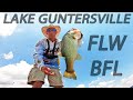 FLW BFL Tournament on LAKE GUNTERSVILLE! (SUMMER BASS FISHING)